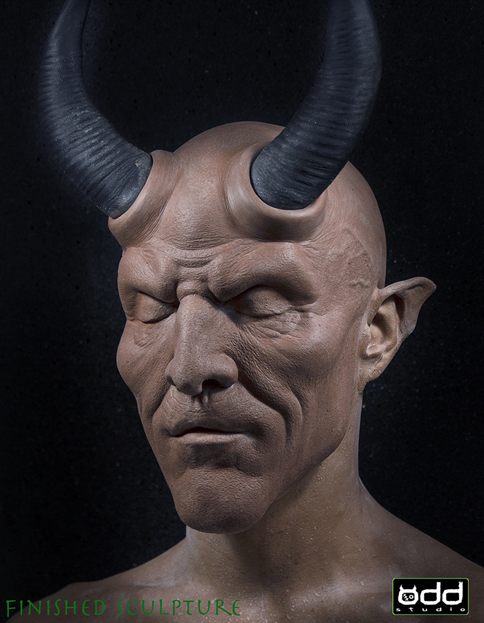 Finished Demon Sculpt