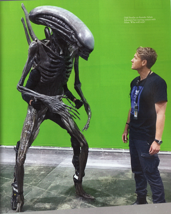 Make-up Artist Magazine issue #126. Alien: Covenant. - Odd Studio
